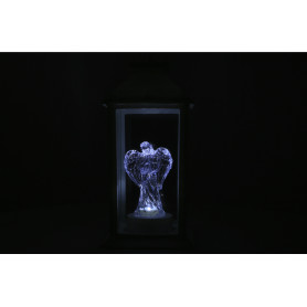 Latarnia led z aniołem