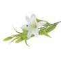 Kwiaty sztuczne Lilia gałązka 50430-white MST099
