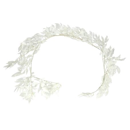 Kwiaty sztuczne girlanda 50399-white BL033