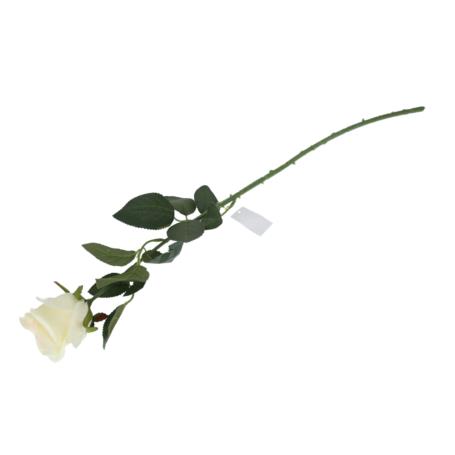 Kwiaty sztuczne róża gałązka 51149-lt pink lt gre ART004