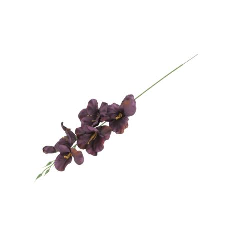 Kwiaty sztuczne mieczyk pojedynczy 52089-purple L004