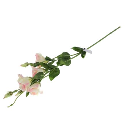 Kwiaty sztuczne eustoma gałązka 80cm 52212-1176 SUN345