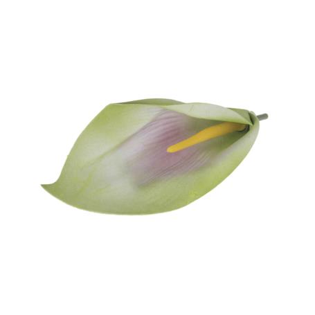 Kwiaty sztuczne kalla pianka  52509-lavender green J033