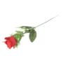 Kwiaty sztuczne róża pojed. 52603-red F088
