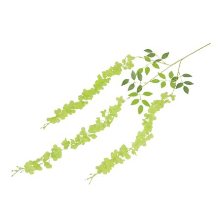 Kwiaty sztuczne wisteria zwis 53428-green