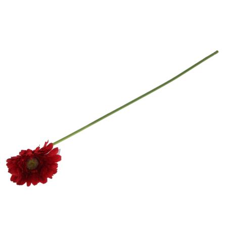 Kwiaty sztuczne gerbera pojedyncza 54511-red SUN348