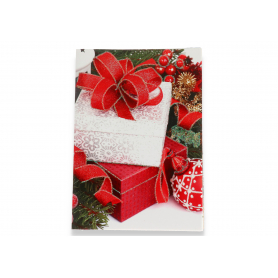 Papierowa kartka okolicznościowa XMAS