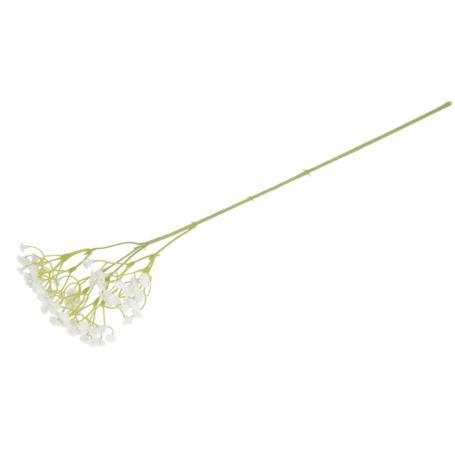Kwiaty sztuczne gipsówka biała 49cm 55455-white SUN455