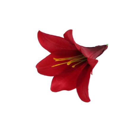 Kwiaty sztuczne lilia wyrobowa 56607-red J180