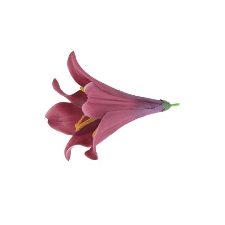 Kwiaty sztuczne lilia wyrobowa 56607-burgundy