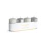 Świeca 4-pack mix SREBRNY 0652