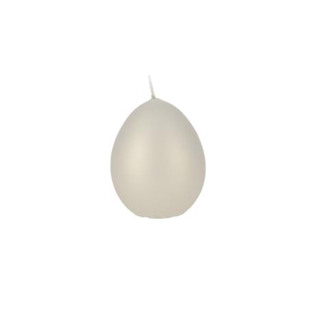 Świeca jajko mat 70x100mm 8109-cappucino