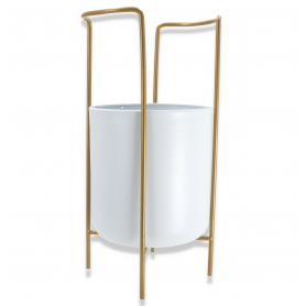 Ceramiczna osłonka na stojaku SWEN  20x20x54cm HTOP3740