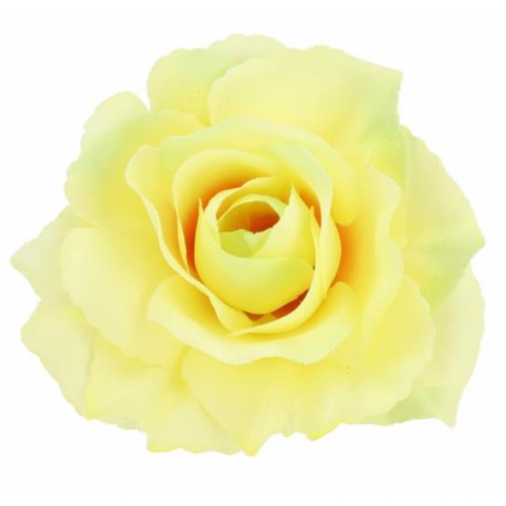 Róża główka kwiatowa 58634-new cream green BL010