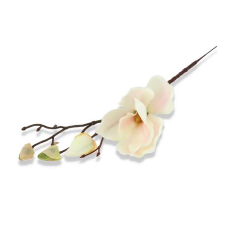 Kwiaty sztuczne: Magnolia pojedyncza 55509-cream lt pink ART111