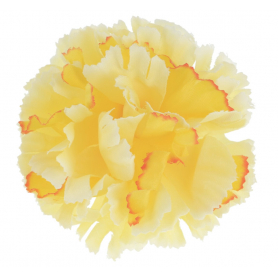 Kwiaty sztuczne goździk wyr. 52531-cream orange k317