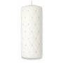 Świeca Florencja mat walec duży 17 x7cm 9275