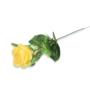 Kwiaty sztuczne róża pojed. 52603 new yellow F088