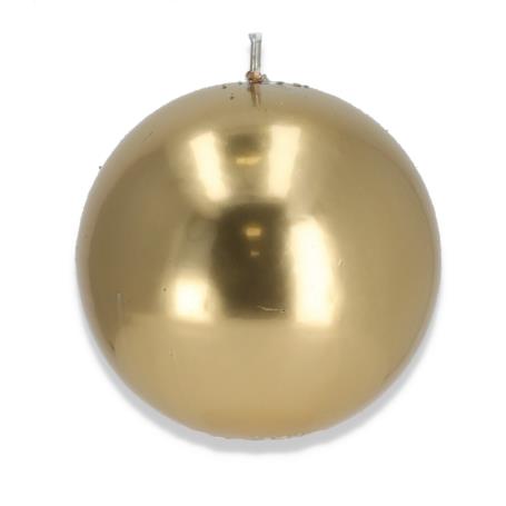 Świeca lustro kula 10 9032 zlota