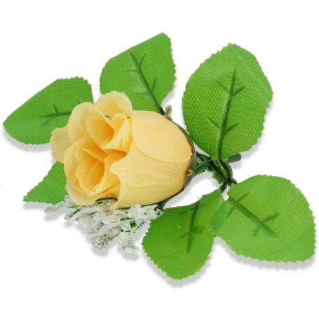 Kwiaty sztuczne róża wyrobowa 51372-105 A042  KPW0484  W847