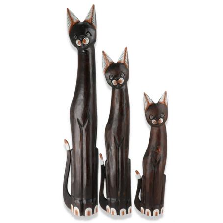 Drewniane koty kpl.3szt 100/80/60cm SB101