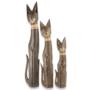 Drewniane koty kpl.3szt 100/80/60cm SB101