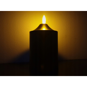 Świeczka z timerem na bat. black 31383