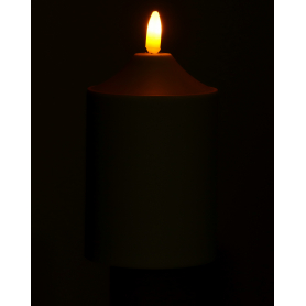 Świeczka z timerem na bat. white 31369