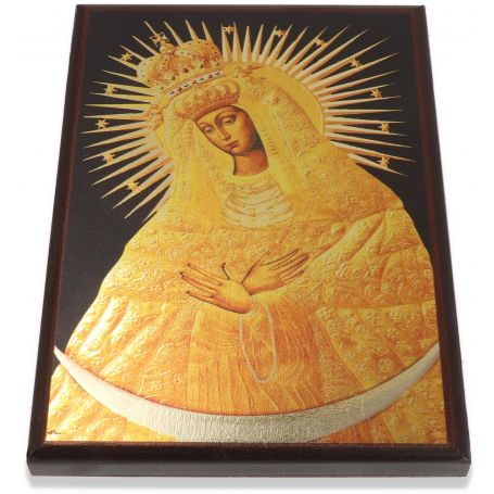 Reprodukcja ikona złocona 15x21 9844 A