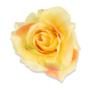 Kwiaty sztuczne róża wyrobowa 58634-lemon green BL010