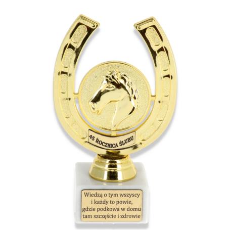 Podkowa złota 45 rocznica ślubu 0934 45R