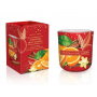 Świeca zap. w szkle Chrstmas Fruit 150g 8789