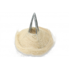 Kryza sizal prasowana biała 25cm 22050