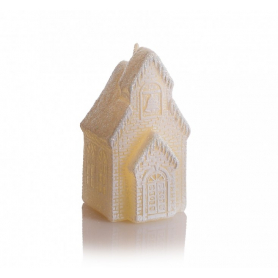 Świeca Christmas Wonders figurka 75 mm 7939-ecru