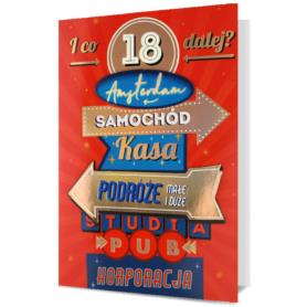 Karnet okolicznosciowy Urodziny HM200-2011 Karnet okolicznosciowy Urodziny