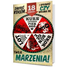 Karnet okolicznosciowy Urodziny HM200-2014 Karnet okolicznosciowy Urodziny