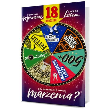 Karnet okolicznosciowy Urodziny HM200-2013 Karnet okolicznosciowy Urodziny