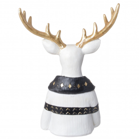 Figurka popiersie renifera mix 15,5x8x20 2034 2034