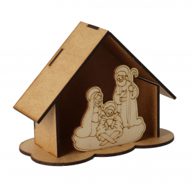 Szopka drewniana 01504 Szopka 20