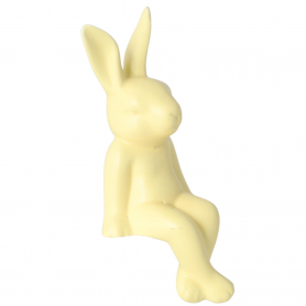 Królik siedzący matowy żółty  3066