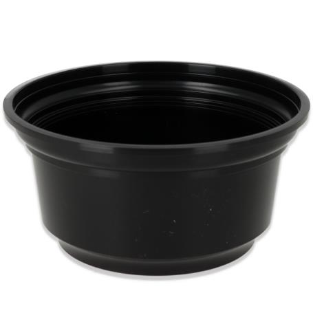 Doniczka osłonka plastikowa 17 77332 BLACK Doniczka osłonka plastikowa 17