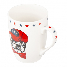 Kubek baryłka Buldog 300ml 32344 01010032344