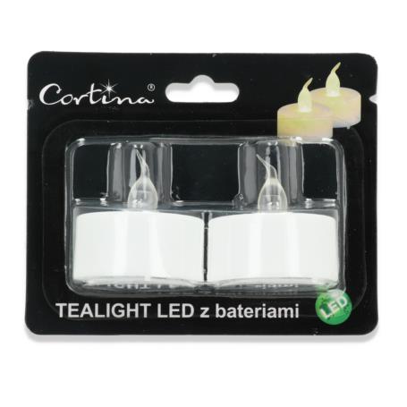 Tealight LED kpl 2sszt z bateriami 2/16/BAT