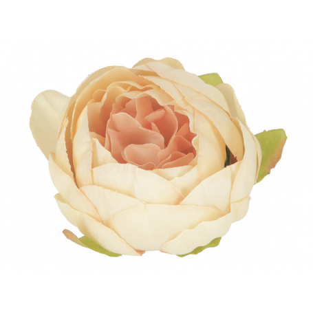 Kwiaty sztuczne piwonia kulka 52602-aut peach N006
