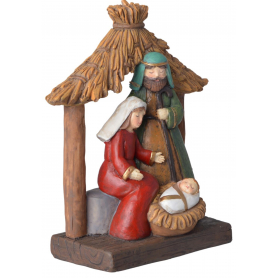 Szopka bożonarodzeniowa 12x6x13,5cm 2625