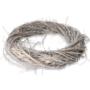 Wianek wiklinowy szary W-30 W-30