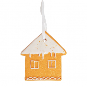 Komplet 2szt zawieszek domków             piernikowych 1087