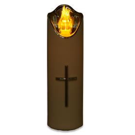 Wkład LED Rico 17cm z bateriami  White+Silver Yellow 3/23/LUX-BAT/WS-Y