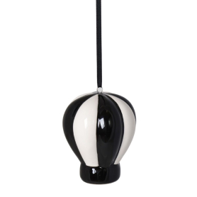 Zawieszka ceramiczna balon 7cm mix 3  kolorów 73736