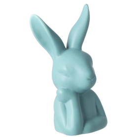 Królik ceramiczny matowy zielony  29980 2998